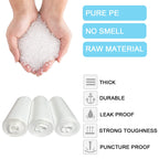 1.2 Gallon Small Trash Bags, 4.5 Liter Trash Can Liners Garbage Bags Wastebaskets Liners for Bathroom, 150 Counts Clear Bags