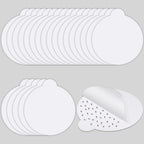 Kittmip 48 Pack Insect Trap Refillable Glue Boards Sticky Fruit Fly Trap Mosquito Fly Killer for Mosquitoes Fruit Flies Gnats Moths Fits Most Models Indoor Outdoor Lamp(Round)