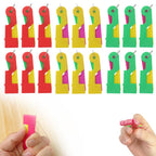 2024 New Plastic Needle Threaders,Automatic Needle Threader,Used to Quickly Thread The Thread Into The Needle Hole, Suitable for The Elderly and Those Who Like to Do Needlework(Random Color) (18 PCS)