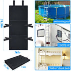Pool Ladder Protector Cover 15x31.5in,Pool Ladder Guard for Above Ground Pool to Prevent Kids from Climbing,Falling,Bunk Bed Ladder Guard Protector