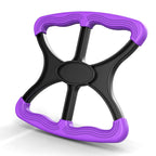 Yuhoo Lift Assists Standing Aid-Handicap Bar with No-Slip Grip Handles, Contact Free Grip Lift Assist Foot Standing Mobility Aid, Portable Help Seniors Handicapped Transfer Assistant(Purple)
