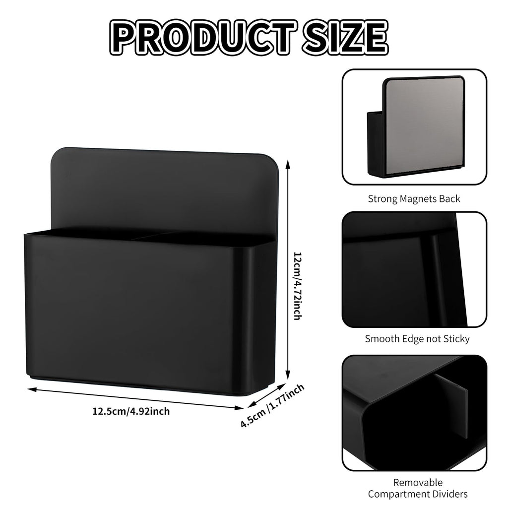 2Pcs Magnetic Dry Erase Marker Holder For Whiteboard Fridge