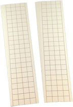 5"x17" 24 Pack, Fly Light, Insect Light Trap Replacement Glue Boards with 1" Grid
