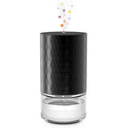 Airversa Waterless Diffuser for Essential Oil 𝟭𝟬𝟬𝗺𝗹 Capacity Battery Operated Aromatherapy Nebulizer Mini Scent Air Machine 1/2/3H/Continous 3 Mist Level 3 Lighting Effects(Scenta Shine Black)