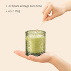 LA JOLIE MUSE Starlit Golden Fir Scented Candle, Christmas Holiday Candle Gifts, Winter Candles for Home Scented, Natural Soy Wax Candle, 6 oz 40 Hours Burn