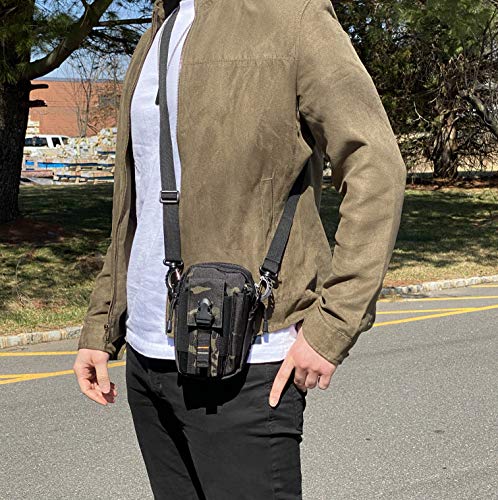 Hiking Utility Bag Case, Agoz Molle Pouch for Garmin GPS Montana 680 750i 700i, Oregon 700 750, inReach Explorer GPSMAP