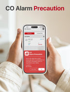 X-Sense Smart Smoke Detector Carbon Monoxide Detector Combo with Replaceable Battery, Wi-Fi Smoke and Carbon Monoxide Detector with Real-Time App Notifications, SC07-WX, 1-Pack