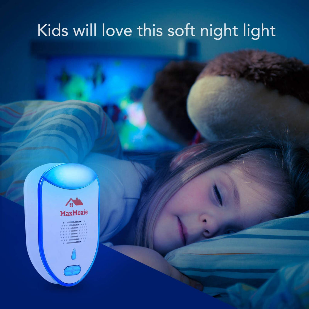 MaxMoxie Ultrasonic Pest Repeller, Humane Mice Control Electronic Insect Repellent, Reject Rodent Bed Bug Spider Rat