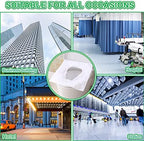 YGDZ Toilet Seat Covers Disposable, 110pcs Flushable Travel Disposable Toilet Seat Covers for Adults Kids Potty Training, Travel Essential Accessories for Airplane, Road Trips, Camping
