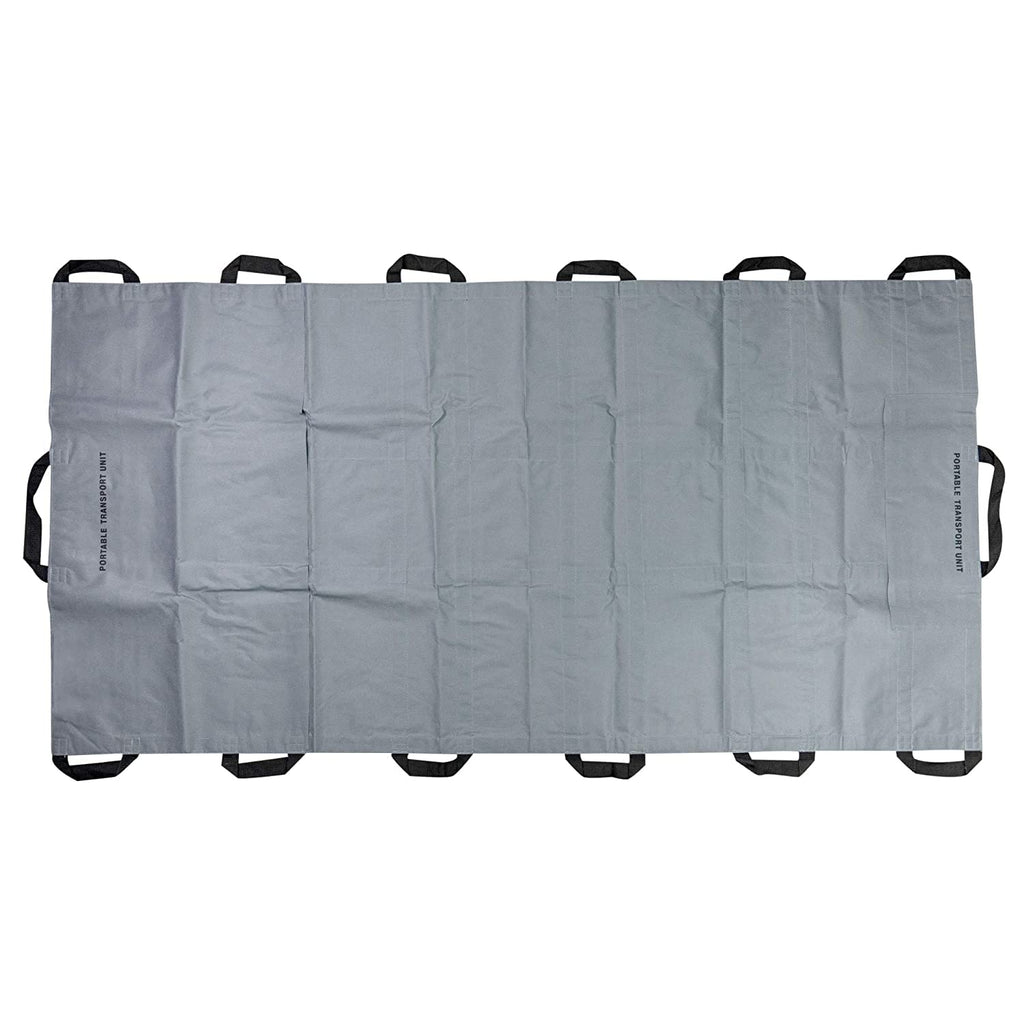 LINE2 Design Portable Patient Transport Unit - Lightweight EMS Stretcher with 14 Handles, Supports up to 1500 lbs.