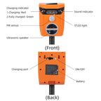 2024 Upgraded Ultrasonic Animal Repellent,Cat Repellent Outdoor Solar Animal Repeller with Motion Sensor Flashing Light Bird Repellent Deer Repellent Raccoon Repellent Skunk Repellent Coyote Deterrent