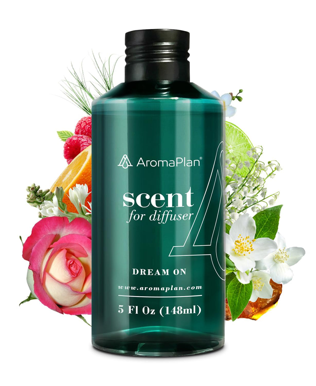 Aromaplan Hotel Scents Dream On 5 Fl Oz, USA Fragrance- Home Luxury Aroma & Hotel Collection Diffuser Oil- Hotel Diffuser Oil for Aromatherapy- USA Made, Bigger Bottle, Bolder Aroma & Longer Lasting