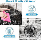 Air fryer Grill Plate for Ninja FD302 6.5 Qt FD101 5 Qt FD401 8 Qt Air Fryer, 9.7' Air Fryer Grill Pan Crisper Plate Replacement Parts Tray Rack Accessories for Ninja OP302 OP305 FD305 Air Fryer