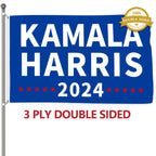 Probsin Kamala Harris 2024 Flag 3x5 Ft Double Sided Support Harris for President Banner Party Supplies Yard Signs Home Decor Hanging Poster for College Room Man Cave Welcome Photo Backdrop