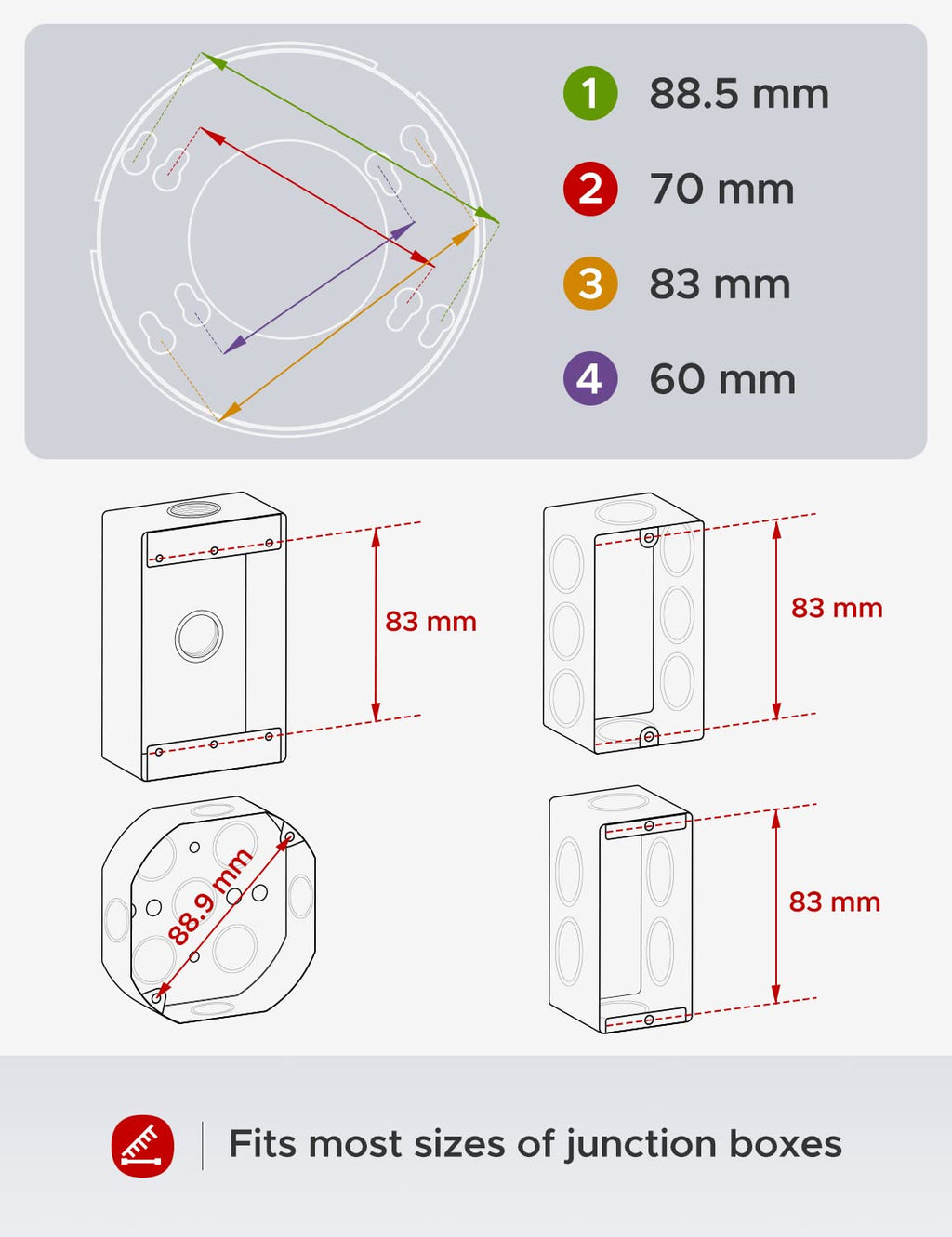 X-Sense Hardwired Combination Smoke and Carbon Monoxide Detector, Hardwired Interconnected Smoke and CO Detector Alarm with Replaceable Battery Backup, XP04, 3-Pack