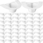 TrelaCo 50 Pcs Urine Hats for Toilets Stool Sample Collection Kit Urine Collection Hat Urine Collector Specimen Cups Pee Urine Sample Cup Containers for Women and The Elderly, 27oz/ 800cc