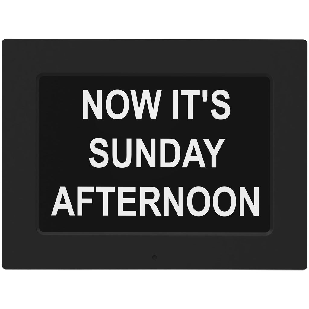 American Lifetime 【New 2024】 Dementia Clock Large Digital Clock for Seniors, Digital Clock with Custom Alarms, Clock with Day & Date for Elderly, Large Number Digital Clock Black Extra Large
