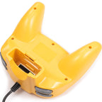 KIWITATA kiwitatá Retro N64 Mini Controller,Classic Wired N64 Game 64-bit Upgraded Joystick Controller for Video Game Console N64 System Yellow
