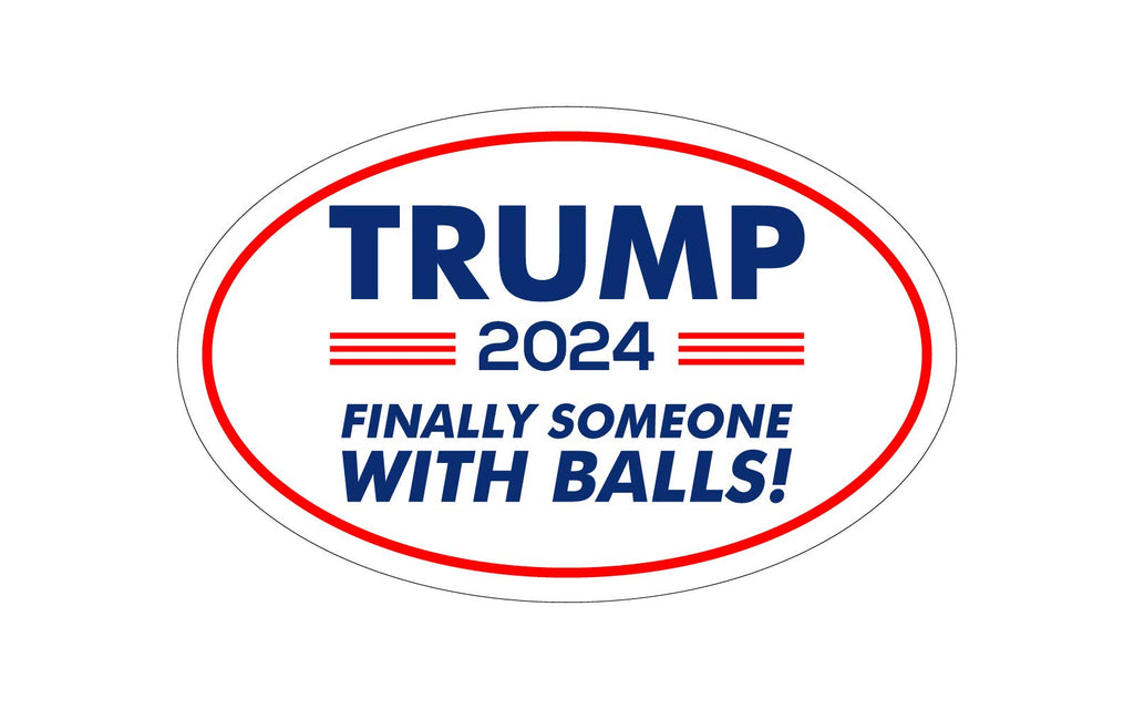 4 - Variety Pack Elect Trump 2024 Oval Magnet MAGA TO604