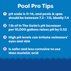 In The Swim pH Reducer for Swimming Pools, Spas, and Hot Tubs - Lowers Alkalinity - Prevents Cloudy Water - Balances Water - 90% Sodium Bisulfate - 30 Pounds