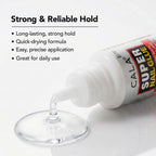 CALA Super Nail Glue – Professional Quick Dry Nail Glue Adhesive for False Nails, Tips & Art Accessories – Salon Quality Strong Hold for Natural Nail Repair (Pack of 12)