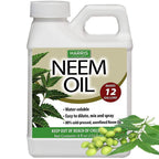 HARRIS Neem Oil Cold Pressed Water Soluble Concentrate, Makes 12 Gallons