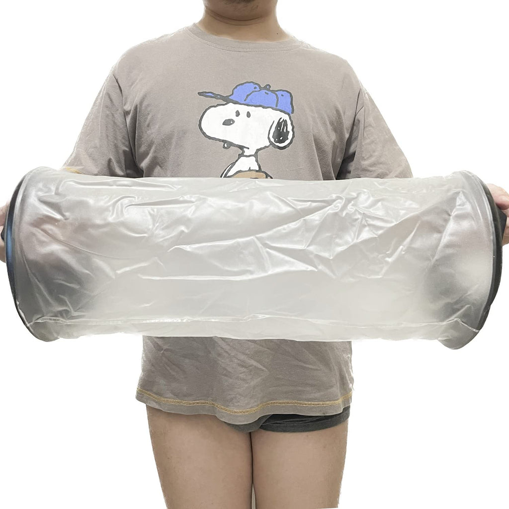 Knee Cover for Showering After Surgery, Adult Extra Large Knee Cast Cover for Shower Waterproof Knee Replacement Shower Protector for ACL, TKR Surgery, Wound and Bandage (XL Knee 23.6 inch Long)