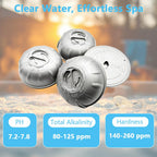 BFJOG Hot Tub Cartridges Replacement for Frog Ease Floating System Up to 600 Gallons & Supports Less Chlorine Use (4-Packs)