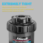 XtremepowerUS Inline Automatic Chlorinator Chemical Chlorine Feeder for Above Ground Pool, Inground Swimming Pool Chlorine Dispenser Tablet in-line Auto Chlorinator 3-Inch (Compatible with Cl200)