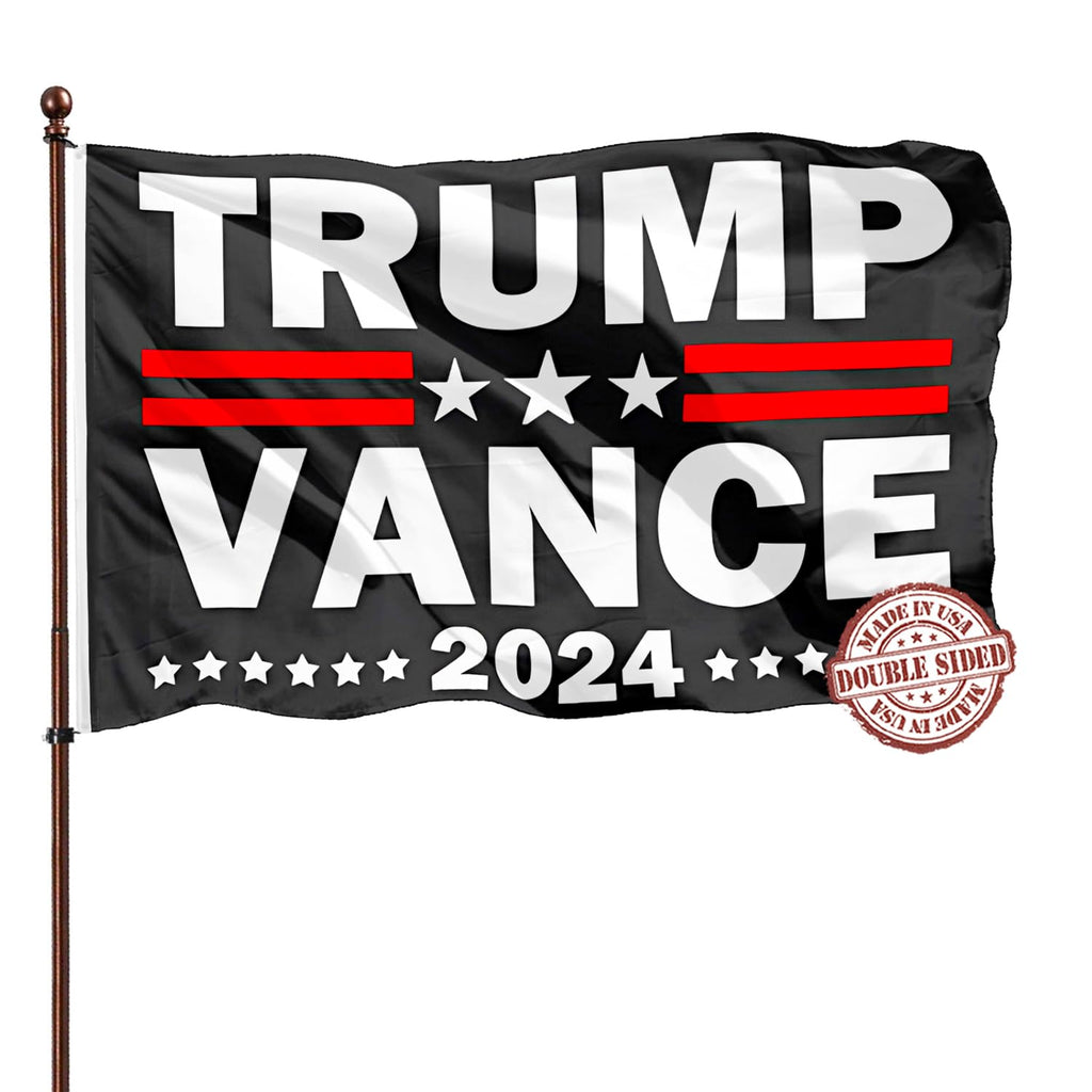 Trump Vance 2024 Flag For President Flag Double Sided 3x5 Outdoor- 3Ply 240D 4 Rows Stitched- Donald Trump Take America Back Flags Banner - UV Fade Resistant With Canvas Header & 2 Brass Grommets