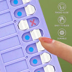 ZBJBinCH 3 Pcs Reminder Board for The Elderly, ADHD Tools for Kids Portable Visual Schedule for Kids School Bag Pendant Detachable Daily Task Planning Pad with List Cards Stickers for Kids