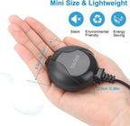 Aquarium Air Pump Aerator Pump: Ultra Silent Air Pump for Fish Tank High Energy Saving Lightweight Fish Tank Aerator Aquarium Accessories with Check Valve Air Stone 1-15 Gallon Fish Tank Bubbler 1W