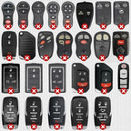 Key Fob Replacement Batteries for Jeep Dodge Ram Chrysler (Cherokee Caravan Town & Country Charger Compass Durango Challenger Journey Renegade Pacifica Patriot) Remote Fobik (2-Pack) (Check Fit Guide)