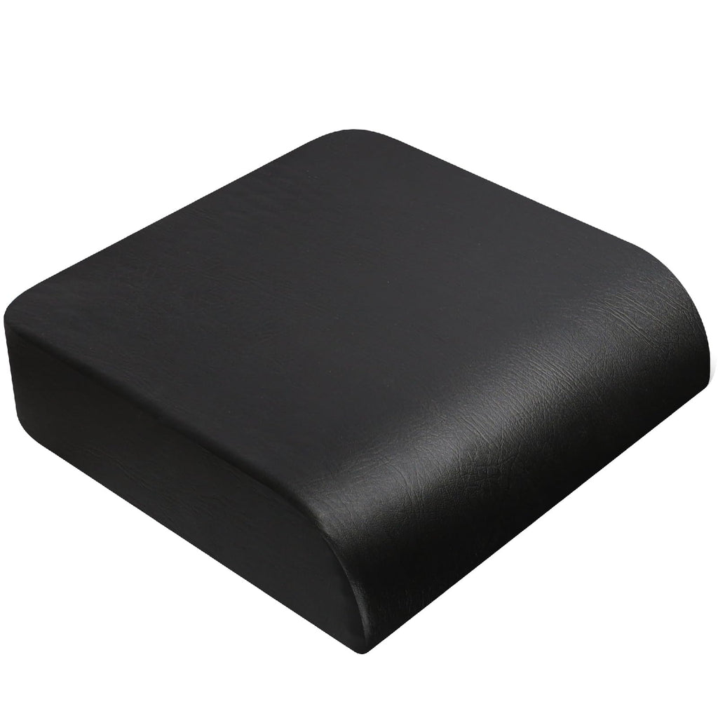 YOUFI Large Seat Cushion, 4 Inch Thick Memory Foam PU Leather Cushion for Sciatica, Hip, Low Back Pain Relief, Supportive Butt Pillow for Office Chair, Wheelchair
