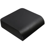 YOUFI Large Seat Cushion, 4 Inch Thick Memory Foam PU Leather Cushion for Sciatica, Hip, Low Back Pain Relief, Supportive Butt Pillow for Office Chair, Wheelchair