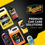 Meguiar’s Mirror Glaze M105 Ultra-Cut Compound, Car Rubbing Compound for Removing Scratches and Heavy Swirls While Adding Shine, Safe and Effective on All Glossy Car Paint and Clear Coats, 8 oz
