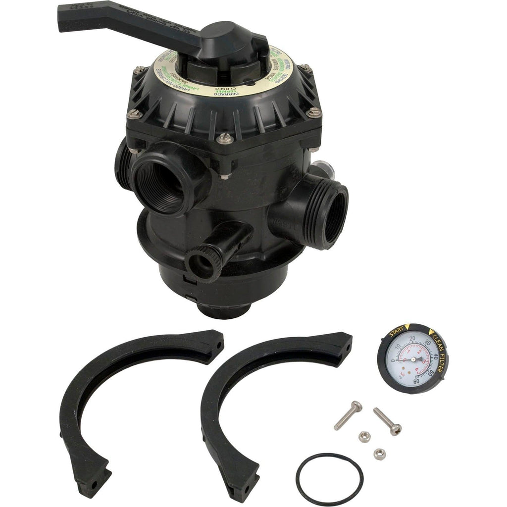 Pentair 262506 1-1/2- Inch 6-Way Clamp Style Valve Replacement Pool and Spa Sand Filter