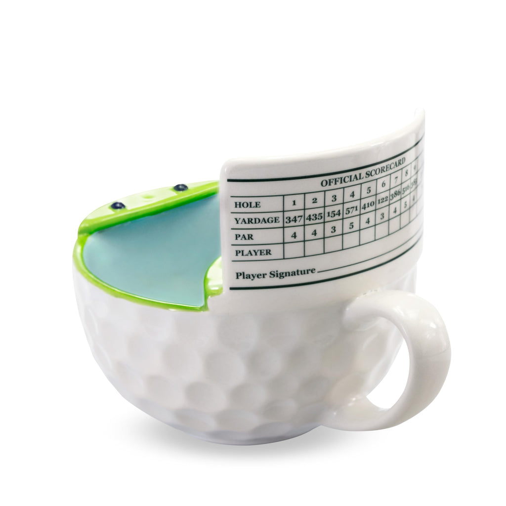 MAX'IS Creations The Golf Mug With A Green, Funny Golf Gifts for Men Women Unique Golf Christmas Gifts for Men Golf Gifts for Men Golfers Golf Gifts for Dad, Novelty Ceramic Coffee Mug, 16oz