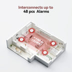 Putogesafe Smoke Detector Interconnected, Wireless Smoke Alarm with 5 Years Replaceable Battery, 10-Year Lifetime Fire Alarm with Silence Function and Low Battery Warning for Bedroom and Home,1 Pack