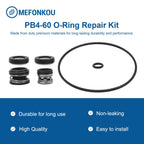 MEFONKOU PB4-60 O-Ring Repair Seal Kit & Shaft Pump Compatible with Polaris Booster 3/4” HP 2012-Current Pool Pump