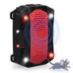 2024 Upgraded Under Hood Rodent Repeller with Red & White Strobe Light,3 Power Supply Methods,Professional Ultrasonic Mouse Repellent Rat Squirrel Deterrent for 12V Cars Trucks RV Engine Mouse Blocker