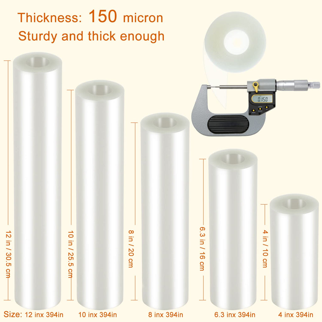 Cake Collars 12 x 394inch (5.9 mil thick) Transparent Acetate Sheets Rolls for Baking Surrounding Edge Decorating
