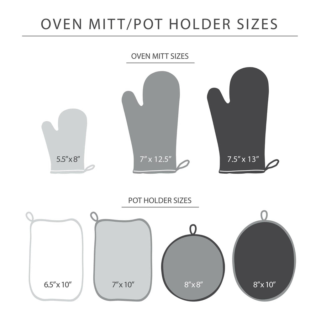 KITCHENAID Ribbed Soft Silicone Oven Mitt 2-Pack Set, 7.5"x13", Pistachio