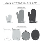 KITCHENAID Ribbed Soft Silicone Oven Mitt 2-Pack Set, 7.5"x13", Pistachio