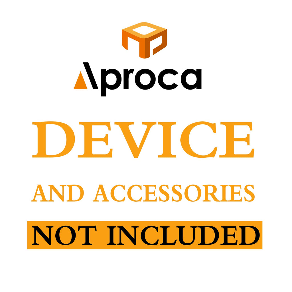 Aproca Grey Hard Travel Storage Case, compatible with Waterpik WF-02 Cordless Water Flosser and Accessories