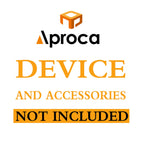 Aproca Grey Hard Travel Storage Case, compatible with Waterpik WF-02 Cordless Water Flosser and Accessories