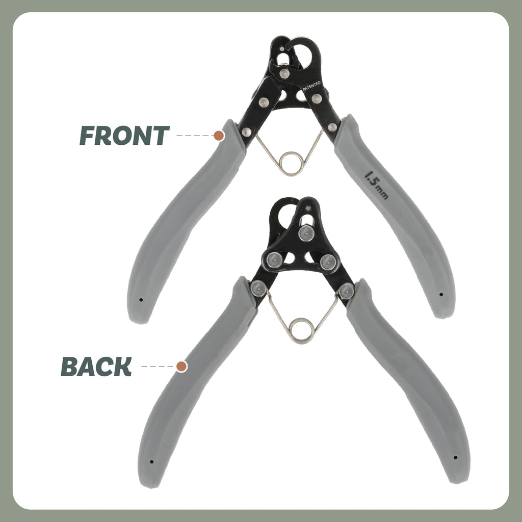 The Beadsmith Original One Step Looper – Create and Trim Consistent 1.5 mm Loops for Jewelry Making, Use With 24-18g Craft Wire (Patented)