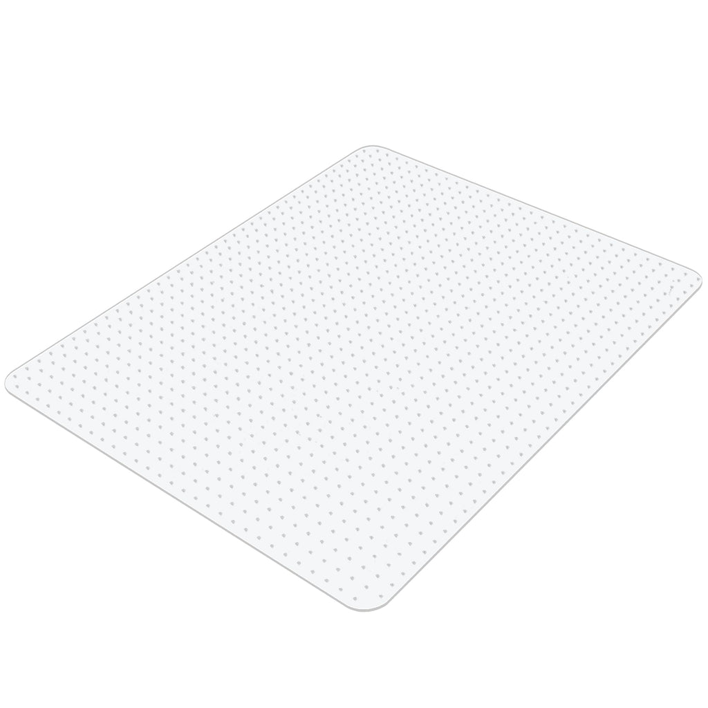Office Chair Mat for Carpets, Clear Computer Desk Chair Mat for Low Pile and No Pile Carpeted Floors, Thick and Sturdy Floors Protector on Carpet for Home Office, Slip Resistant (36"x 48" Rectangle)