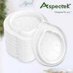 ASPECTEK Bed Bug Trap, Bed Bug Interceptor-Pack of 8. Insect Trap, Safe Eco Friendly, Bed Bug Eliminator (White)
