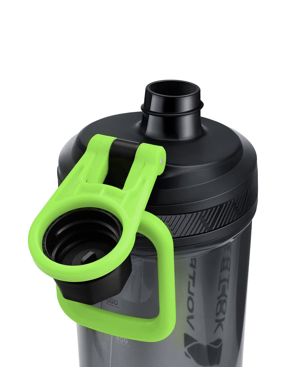 VOLTRX Shaker Bottle, Gallium USB C Rechargeable Electric Protein Shake Mixer, Shaker Cups for Protein Shakes and Meal Replacement Shakes, BPA Free, Made with Tritan, 24oz